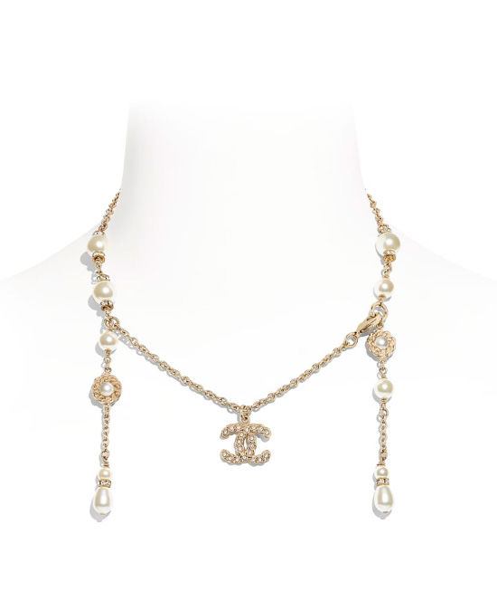 Chanel Necklace AB0590 Golden