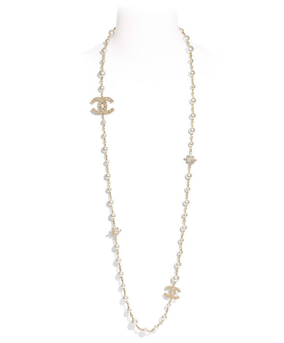 Chanel Necklace AB0636 Golden